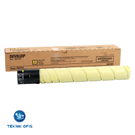 Develop TN221Y Toner Sarı Orjinal